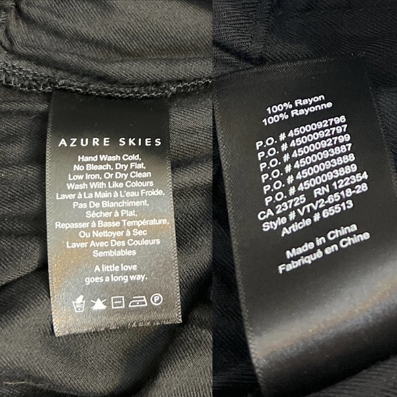 Aritzia Azure Skies Los Feliz Jogger Pants Black Small - Picture 6 of 13